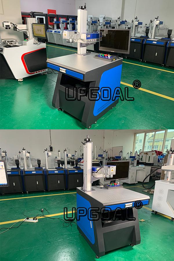 3W UV Laser Marking Machine for Eyeglass Frame/Lens/Wood/White Plastic