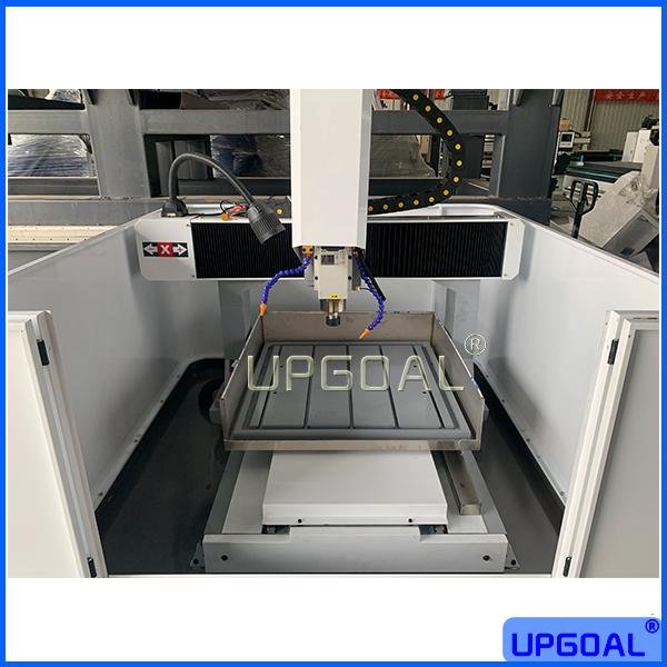 6060 Heavy Duty Metal Mold CNC Engraving Machine with Half Closed Design 4