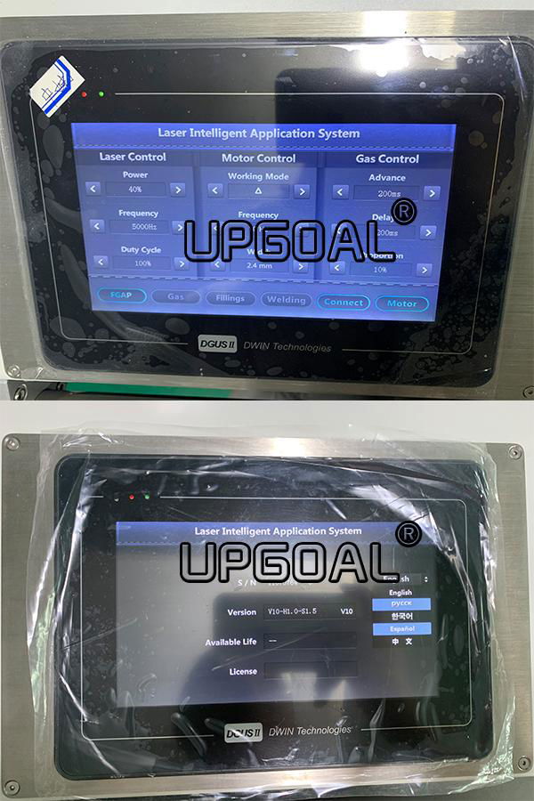 Special welding system(Qilin brand): Welding software is easily operated as the mode of human-computer interface. Strong software function can be realized by simple touch screen.It has editable and memory functions. and welding width of the processing parts, and solve the disadvantage of minor laser welding spot, and provide better welding forming.