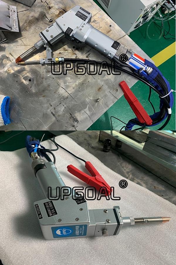 Portable wobble handheld welding head (Qilin brand) Light shape, economic deign, instead of fixed weling head, it offers so much welding convenience for welding big, or heavy or complex structure articles.