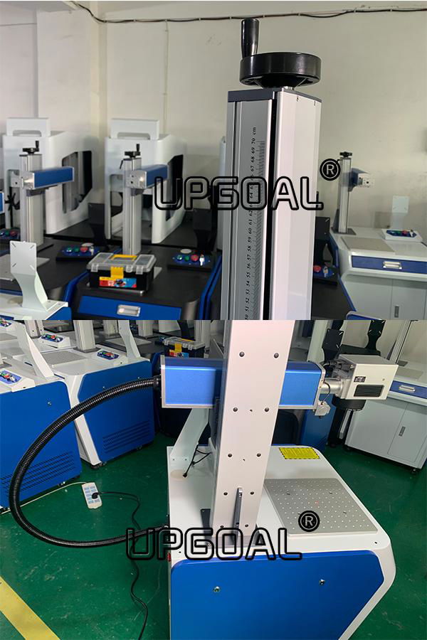 . High perpendicularity of lifting device and marking table, suitable for small workpiece fine marking. 