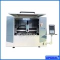 Full-enclosed small fiber laser cutting machine with high precision, suitable for cutting small precision parts. The whole fiber laser cutting machine adopts the new three-dimensional protective cover to protect the user's body and make the work more efficient and safe. The fiber laser cutting machine can be used in the home, it is the preferred choice for home workers and high-precision device processing.