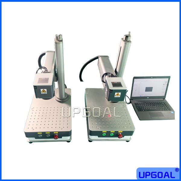 Mini Cheap Mobile Operate Metal Fiber Laser Marking Machine 20W/30W 3