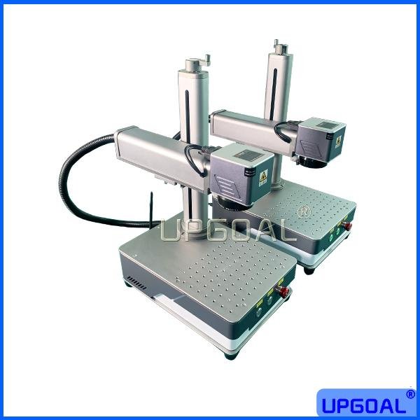 Mini Cheap Mobile Operate Metal Fiber Laser Marking Machine 20W/30W
