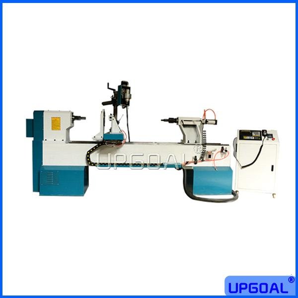 4 Axis Single Axis Two Blades CNC Wood Lathe Machine with Spindle 1500*300mm 2