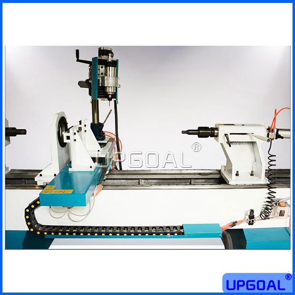 4 Axis Single Axis Two Blades CNC Wood Lathe Machine with Spindle 1500*300mm 4