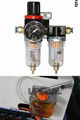 Oil-water separator  & semi-auto lubrication