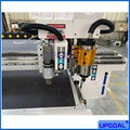 Small CNC Pneumatic Knife Cutting Machine for Rubber Gasket 1600*1500mm