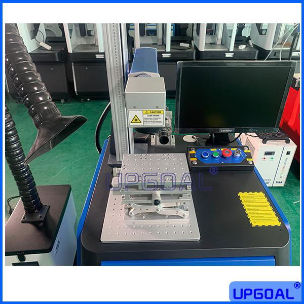 Automatic Focusing Galvanometer Type Fiber Laser Marking Machine 50W 4