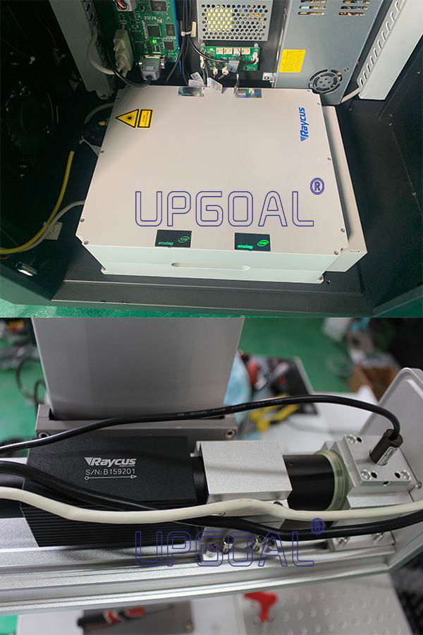Adopting fiber laser to output laser, high electro-optic conversation rate, compact size, good quality velocity of light. The life time of Raycus 50W fiber laser is more than 100,000 hours