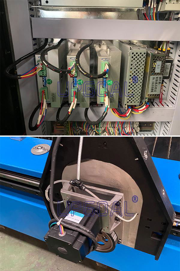  Adopting China famous CW brand stepper motor and Yako stepper driver, stable performance, high response speed, good anti jamming capability.