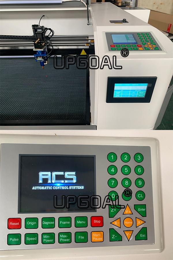 Advanced USB port RuiDa RDC6332NM non metal live focus control system, non-metal automatic height adjustment laser control system, integrated non-metal automatic height adjustment device, can complete the automatic height adjustment processing of uneven or non-metal working surface. Supports auxiliary gas control.