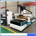 1325 Woodworking Linear ATC CNC Router for Wooden Door Furniture Cabinets