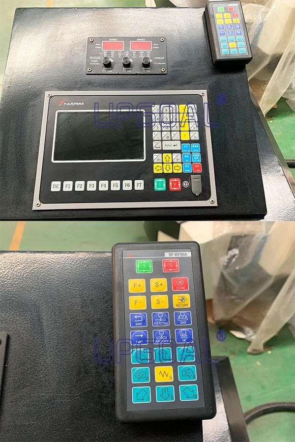 CNC Control system ( STARFIRE 2100C with remote controller, Beijing, China, Supports both plate and tube cutting ) 