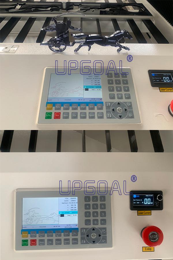 dvanced USB port  RuiDa 6445s control system with large inner memory device and Fast curve cutting and Optimized shortest path function, Greatly improved the working efficiency .