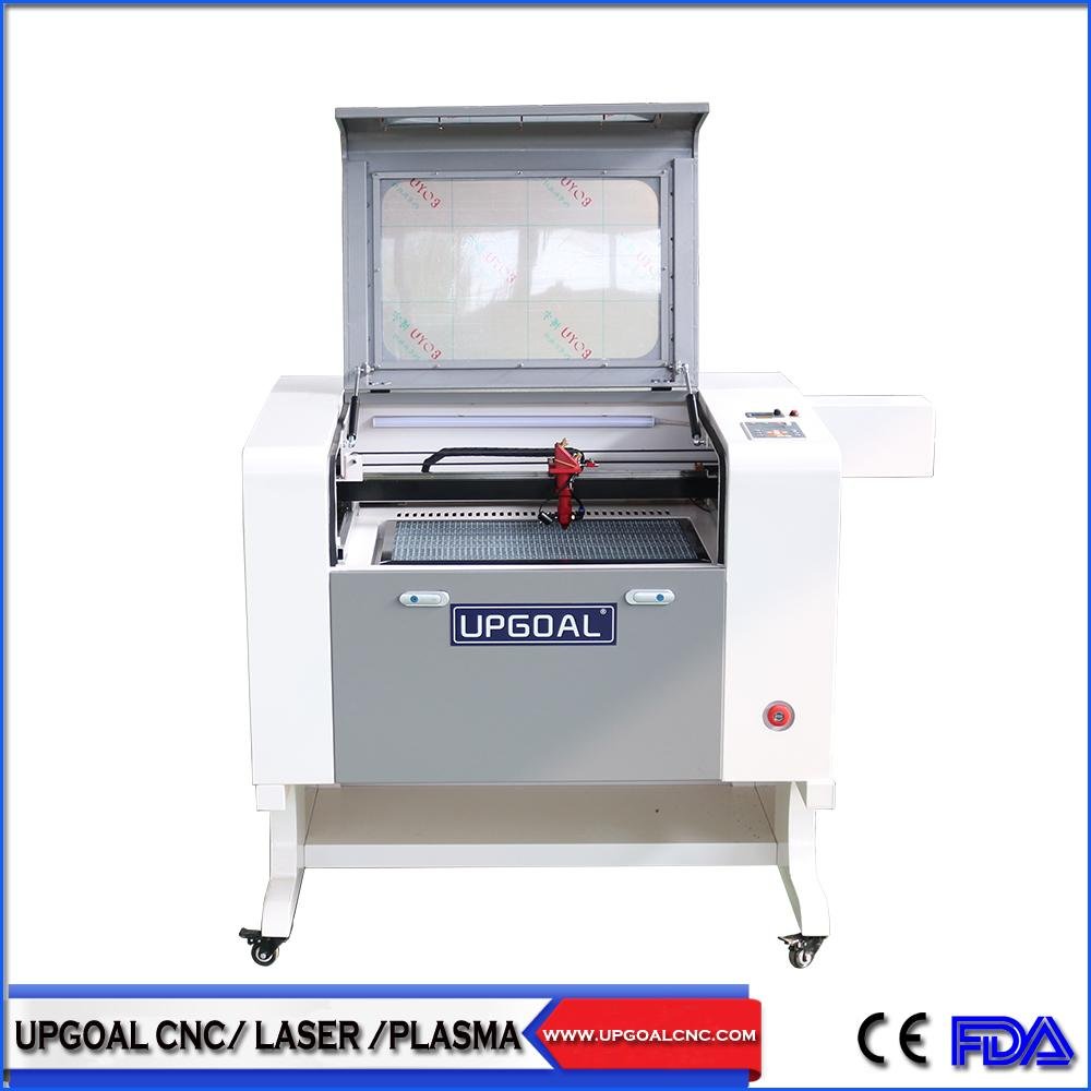 Small Cheap 60W Leather Co2 Laser Cutting Engraving Machine 600*400mm 2