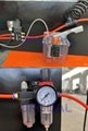 Semi-auto lubrication/oil water seperator