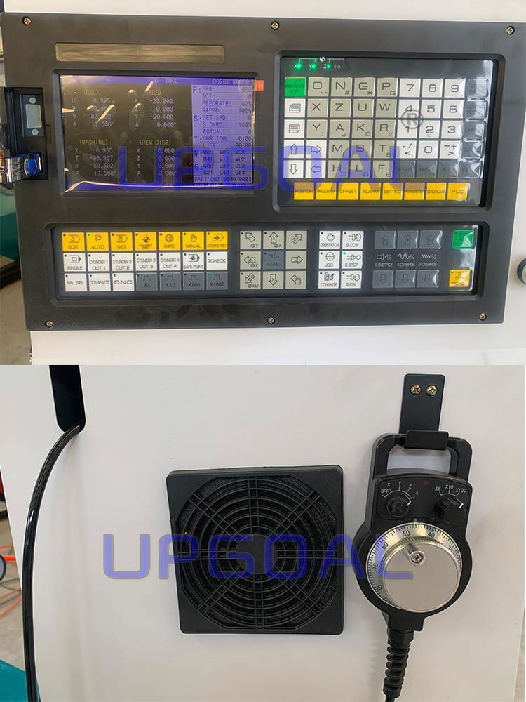 Adporting famous GXK controller with handhweel USB connection, easily to change the pattern, no need programming at site, system can upgrade