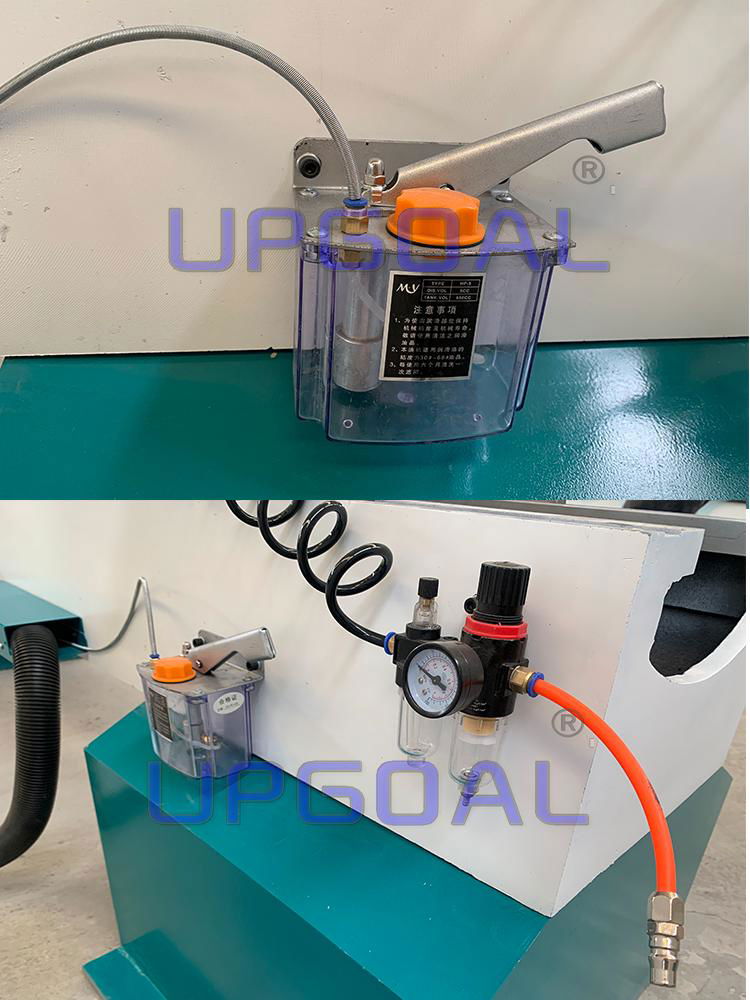 Semi-auto lubrication and oil water separaotr 