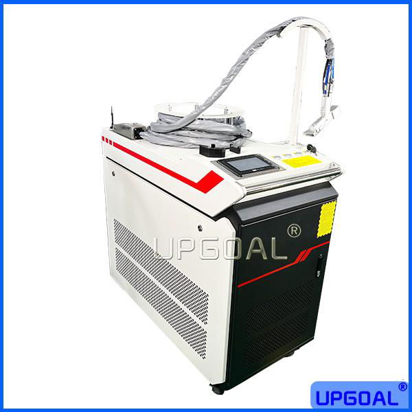 2000W Single Wobble Continuous Fiber Laser Rust Cleaning Machine 200mm Width 4
