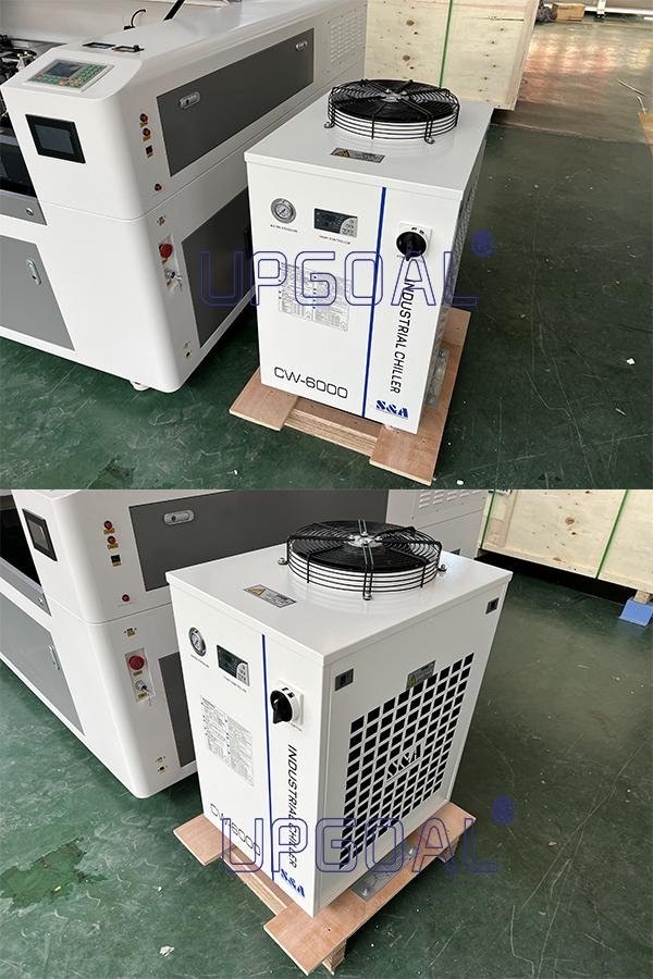  Teyu S&A Industrial water chiller CW-6000  is equipped to ensure the machine can work last long time.