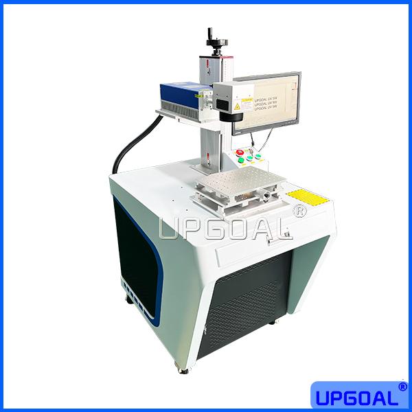 5W Auto Focusing UV Laser Marking Machine for Face Mask Logo Printing Medical  2