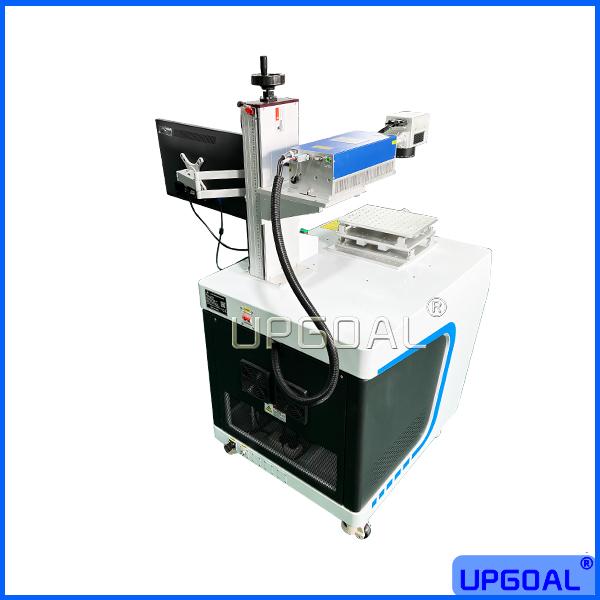 5W Auto Focusing UV Laser Marking Machine for Face Mask Logo Printing Medical  3