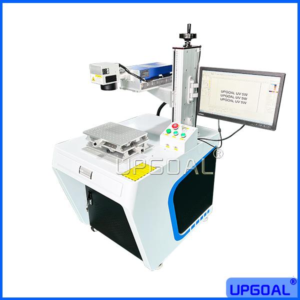 5W Auto Focusing UV Laser Marking Machine for Face Mask Logo Printing Medical  4