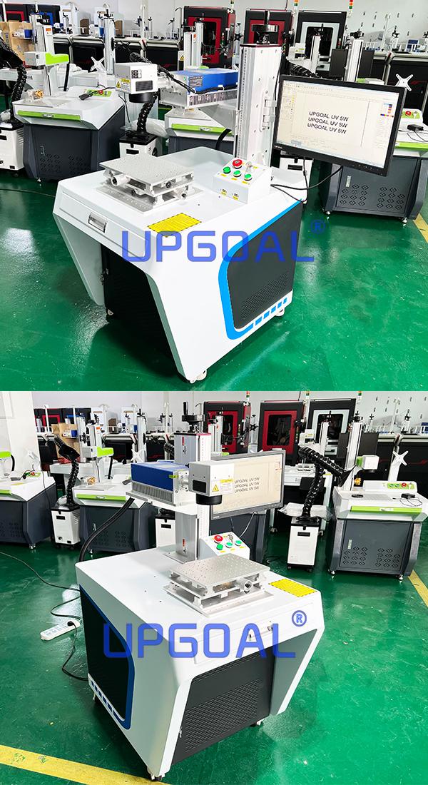 5W Auto Focusing UV Laser Marking Machine for Face Mask Logo Printing Medical  5