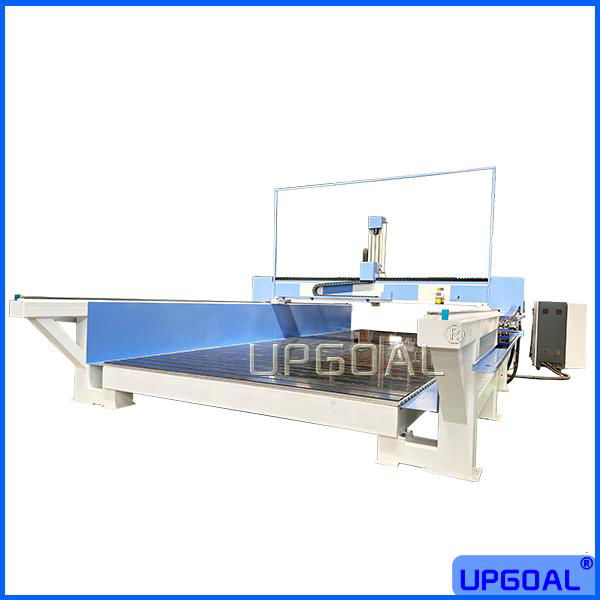 Customized ABS Wood EPS Foam ATC CNC Router For UAV Production Line 4*10m 3