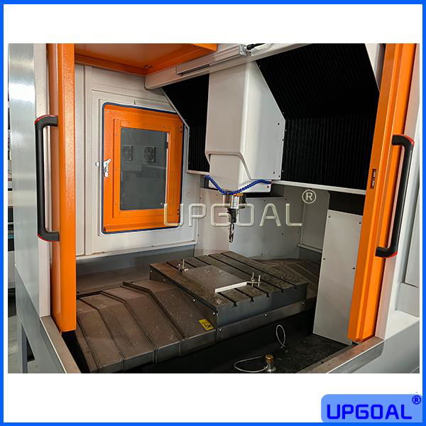 Heavy Duty Metal Mold CNC Milling Machine for Steel Shoe Sole Mold 7.5kw 4