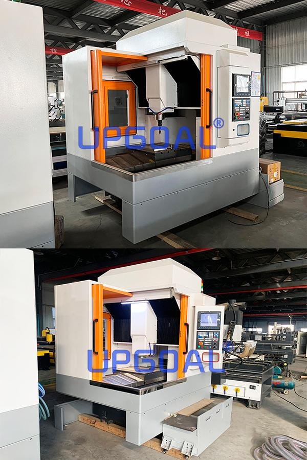 Heavy Duty Metal Mold CNC Milling Machine for Steel Shoe Sole Mold 7.5kw 5