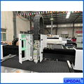  The CypCut 2000 control system for metal fiber laesr cutting is embedded with a rich memory of laser cutting setting references, flexible layout designs and tool path editing, data import/export,bridging, coedge, beam compensation, curve smoothing, division, caombination, automatic identification of exterior and interior modes and so on, compatible, with laser source brands such as IPG, SPI, JK, Raycus, etc.