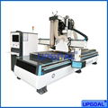 Woodworking Machine ATC CNC Router with Dual Cutting Saw 1.3*2.8m