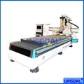 Woodworking Machine ATC CNC Router with Dual Cutting Saw 1.3*2.8m