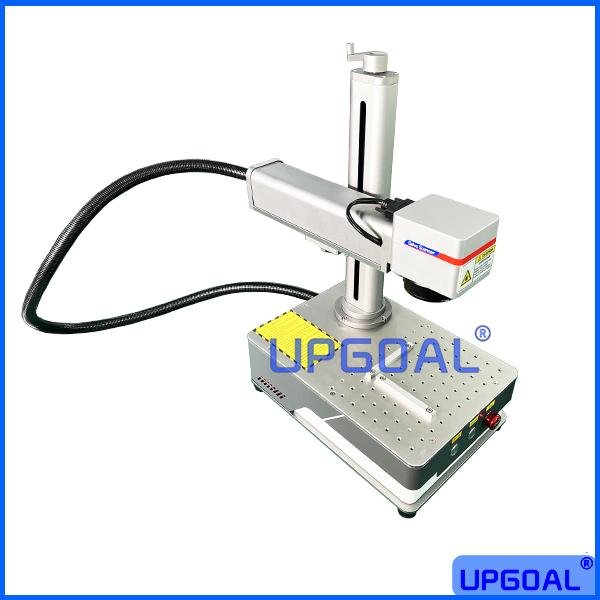 Cheap Desktop Mini Fiber Laser Marking Machine for Metal 20W/25W/30W 2