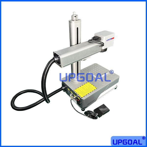 Cheap Desktop Mini Fiber Laser Marking Machine for Metal 20W/25W/30W 5