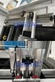 Gantry double-drive structure,with imported Hiwin, Taiwan Linear square guide rail with ball bearing slide block which ensure high weight capacity,  high precision, smooth and steady running. With precision TBI Taiwan lead ball screw transmission for XYZ-axis 
