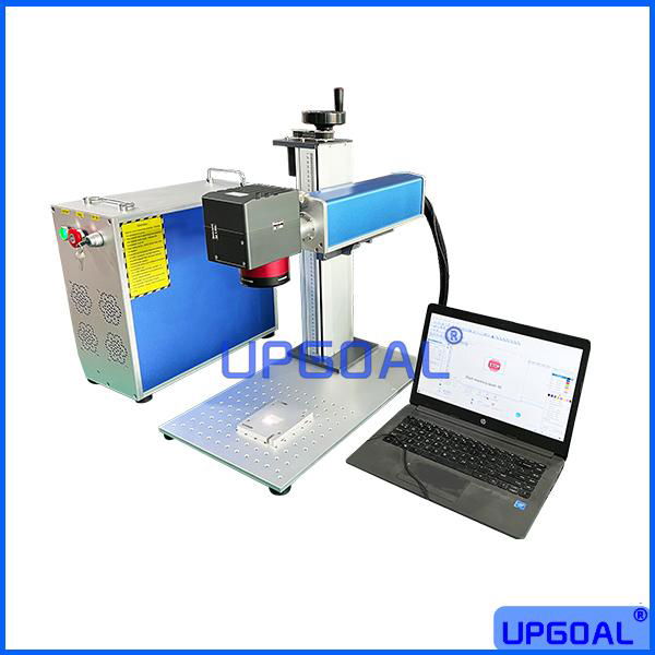 60W 2.5D  Fiber Laser Marking Machine for Metal Deep Engraving 