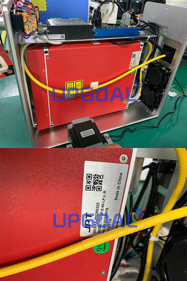 60W 2.5D  Fiber Laser Marking Machine for Metal Deep Engraving  5