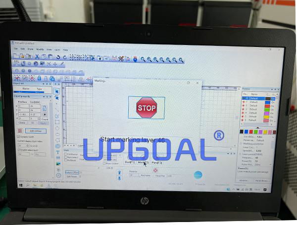 EZCAD3 software, can do 2D deep engraving, 3D intaglip relief engrave, supports STL DXF 3D file mark, support different front mark: TrueType, JSF, DMF, Bar code,DataMatrix QR code, etc.  it compatible with other software like Photoshop, AUTOCAD, Coreldraw,users can use these softwares to make design then import the file to EZCAD to mark. 