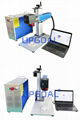 60W 2.5D  Fiber Laser Marking Machine for Metal Deep Engraving 