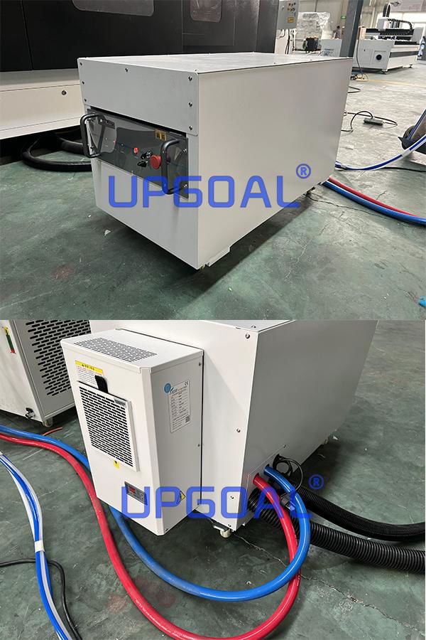 Adopted stable MAX brand 3000W  fiber laser source with independent cabinet & air conditioner, photoelectric conversion rate is high, high beam quality, work life of more than 100,000 hours, no maintenance costs.