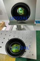 High quality laser scanning lens( optional 110*110/140*140mm~300*300mm) makes the marking speed up to 7000mm/s.