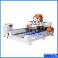 4 Axis 4 Heads Rotary Wood Engraving Carving Machine For Wood GunStock 