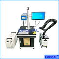 60W Acrylic Wood Silicone Baller Band Co2 RF Laser Marking Machine 