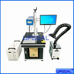 60W Acrylic Wood Silicone Baller Band Co2 RF Laser Marking Machine 