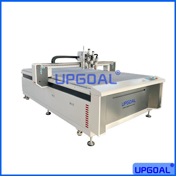 CNC Pneumatic Knife Cutting Machine for  Thick Polyster Foam/ Hollow Board 