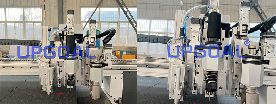 CNC Pneumatic Knife Cutting Machine for  Thick Polyster Foam/ Hollow Board  4