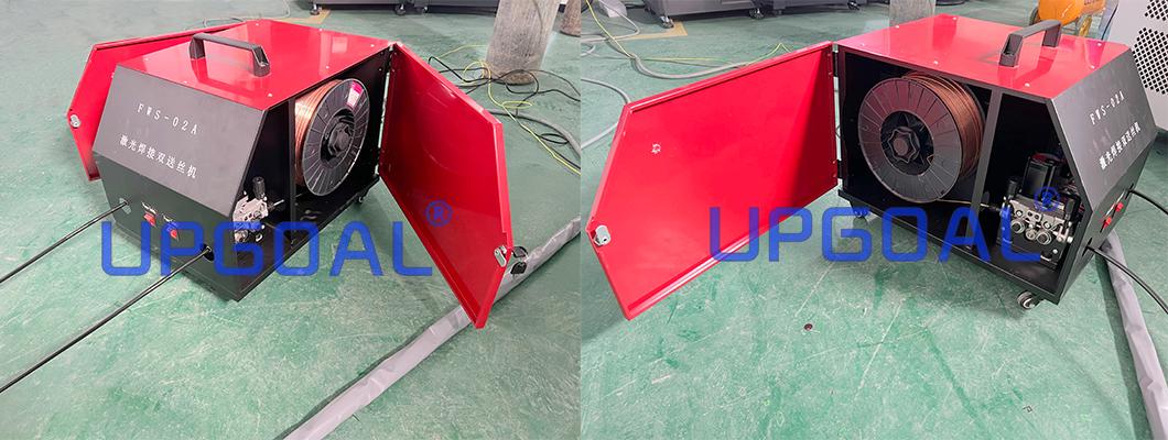 With dual Wire feeder( can choose dual or single wire feeding) for thick metal, in order to make the welding joint full and level and to meet the required mechanical strength requirements. With dual wire feeding, can realize 8mm wobble width, and stacking welding, suitable more thick metal parts.